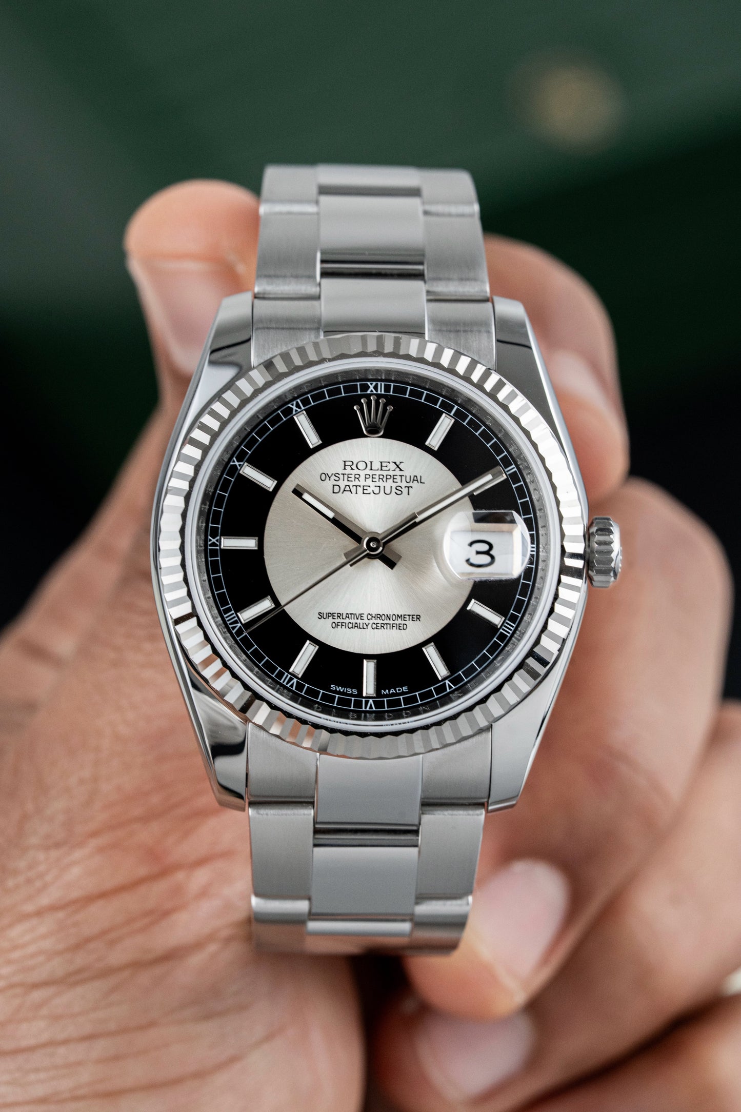 Rolex Datejust 36mm Tuxedo - Ref. 116234