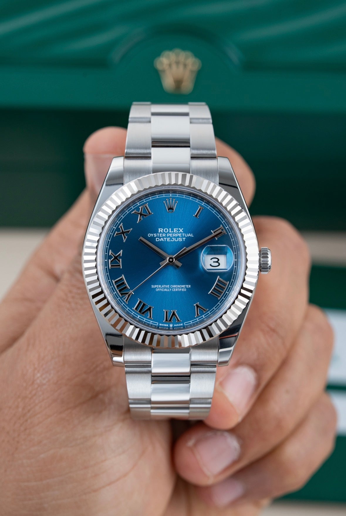 Rolex Datejust 41mm Azzurro