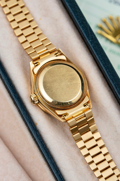 Rolex Lady-Datejust 26mm Pavé Sapphire - Ref. 69158