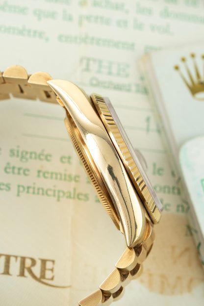 Rolex Day-Date Sapphire Baguette - Ref. 18038