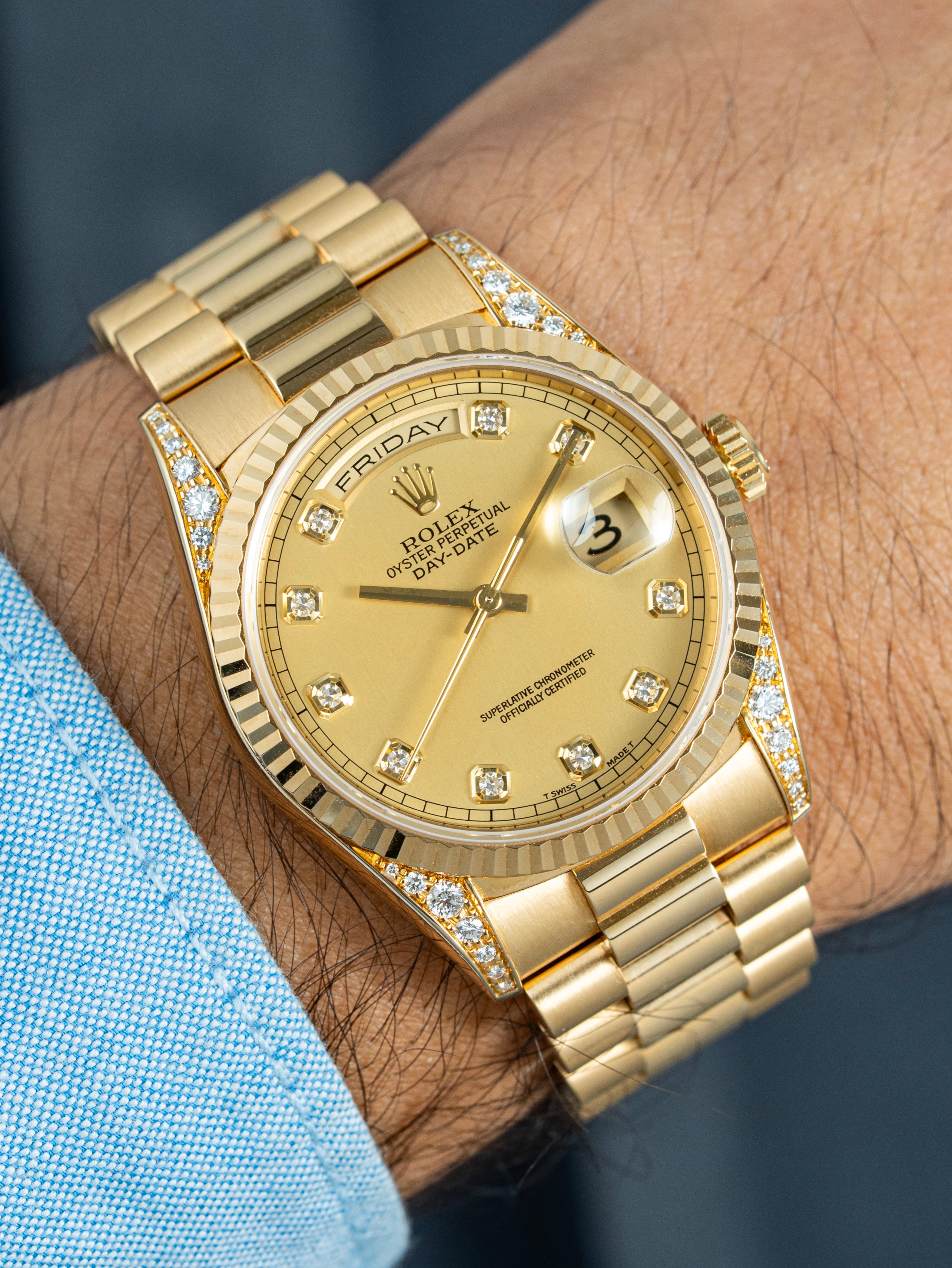 Rolex Day-Date 36mm - Ref. 18338 – Brothers & Bezels UAE