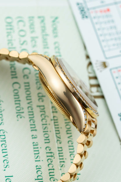 Rolex Lady-Datejust 26mm Pavé Sapphire - Ref. 69158