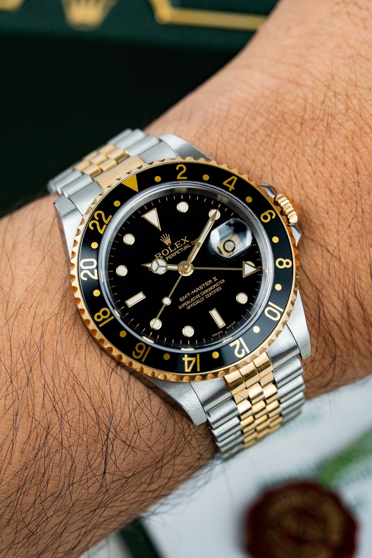 Rolex GMT Master II 40mm - Ref. 16713