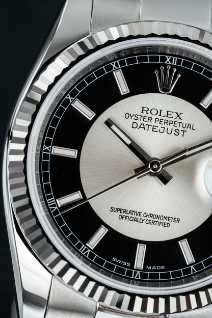 Rolex Datejust 36mm Tuxedo - Ref. 116234