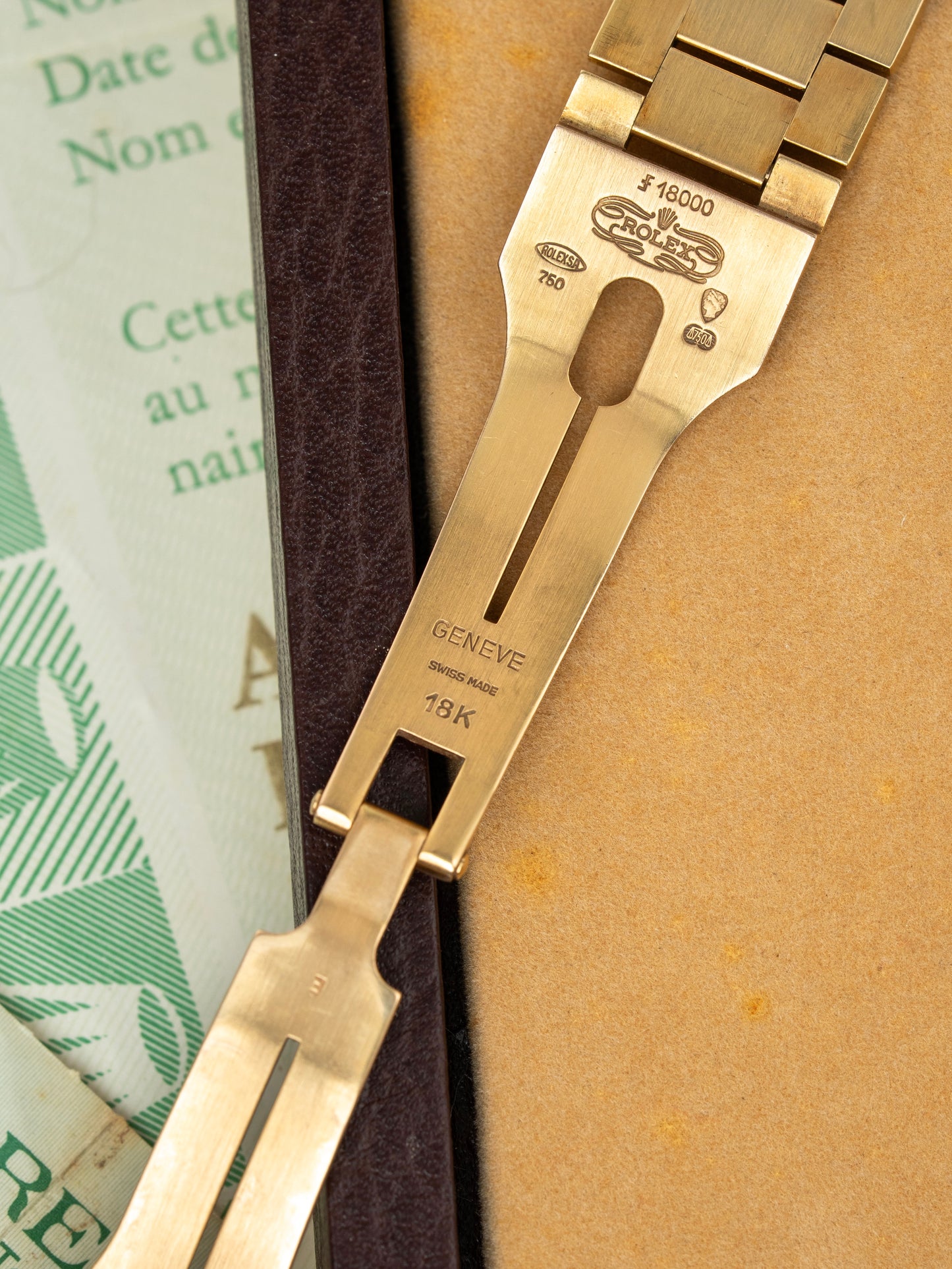 Rolex Day-Date Sapphire Baguette - Ref. 18038