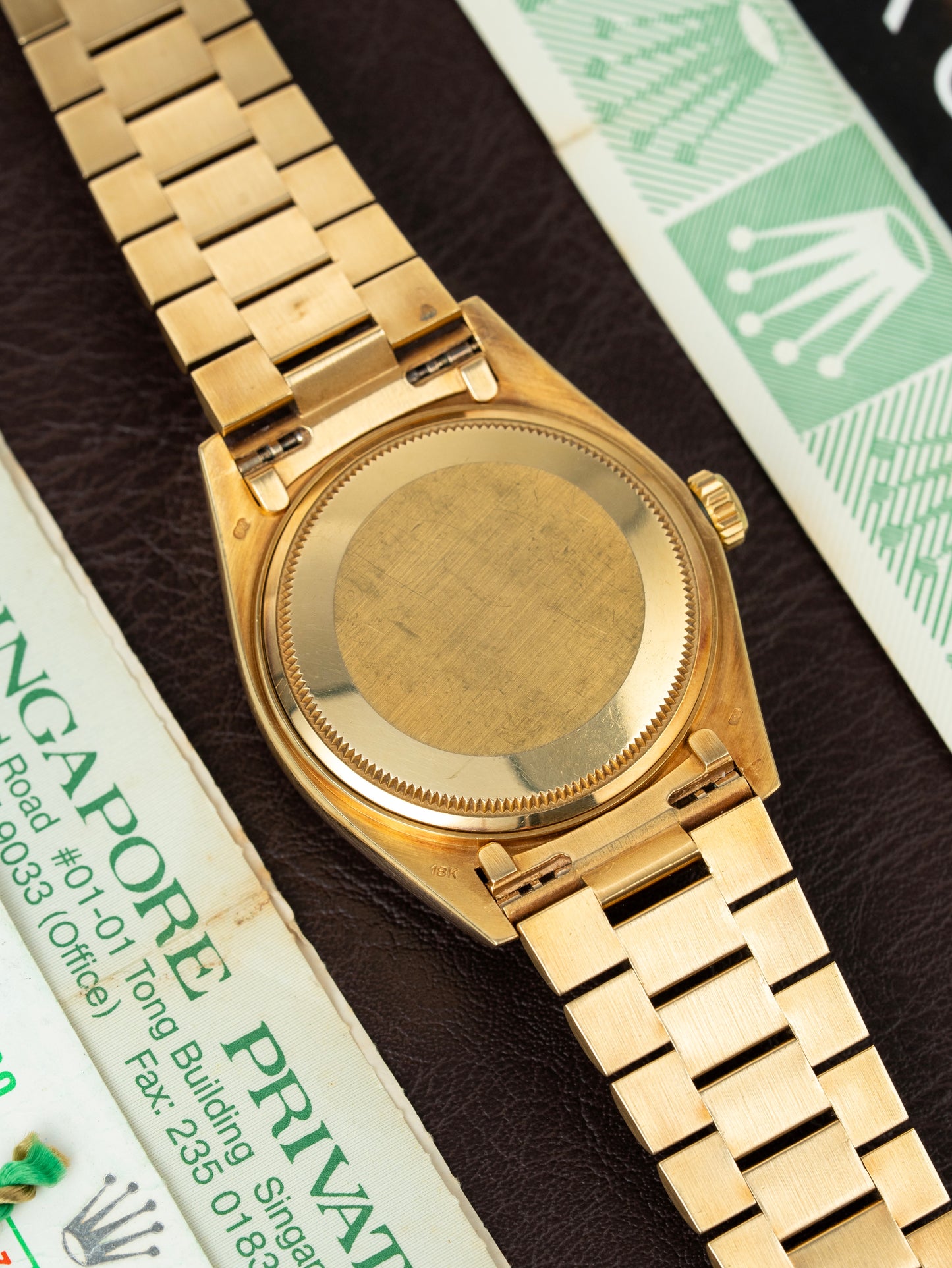 Rolex Day-Date Sapphire Baguette - Ref. 18038