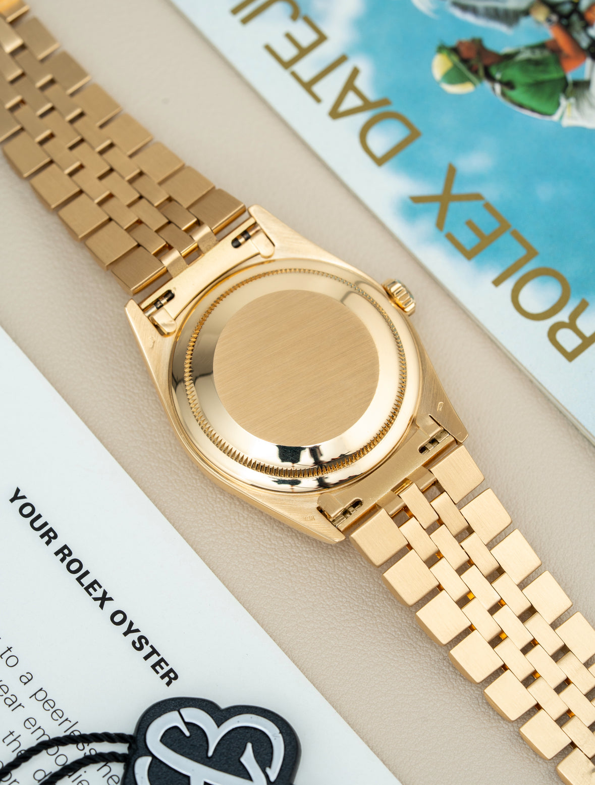 Rolex Datejust 36mm Onyx Stone Dial - Ref. 16238