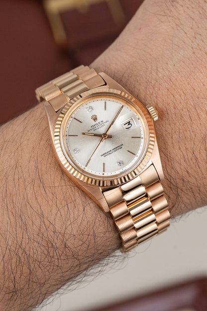 Rolex Datejust 36mm Rose Gold - Ref. 1601