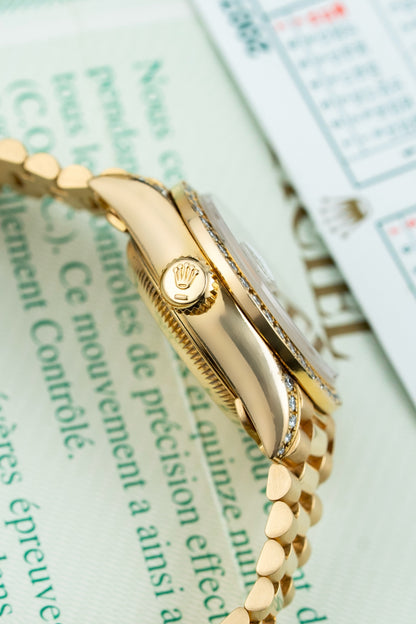 Rolex Lady-Datejust 26mm Pavé Sapphire - Ref. 69158