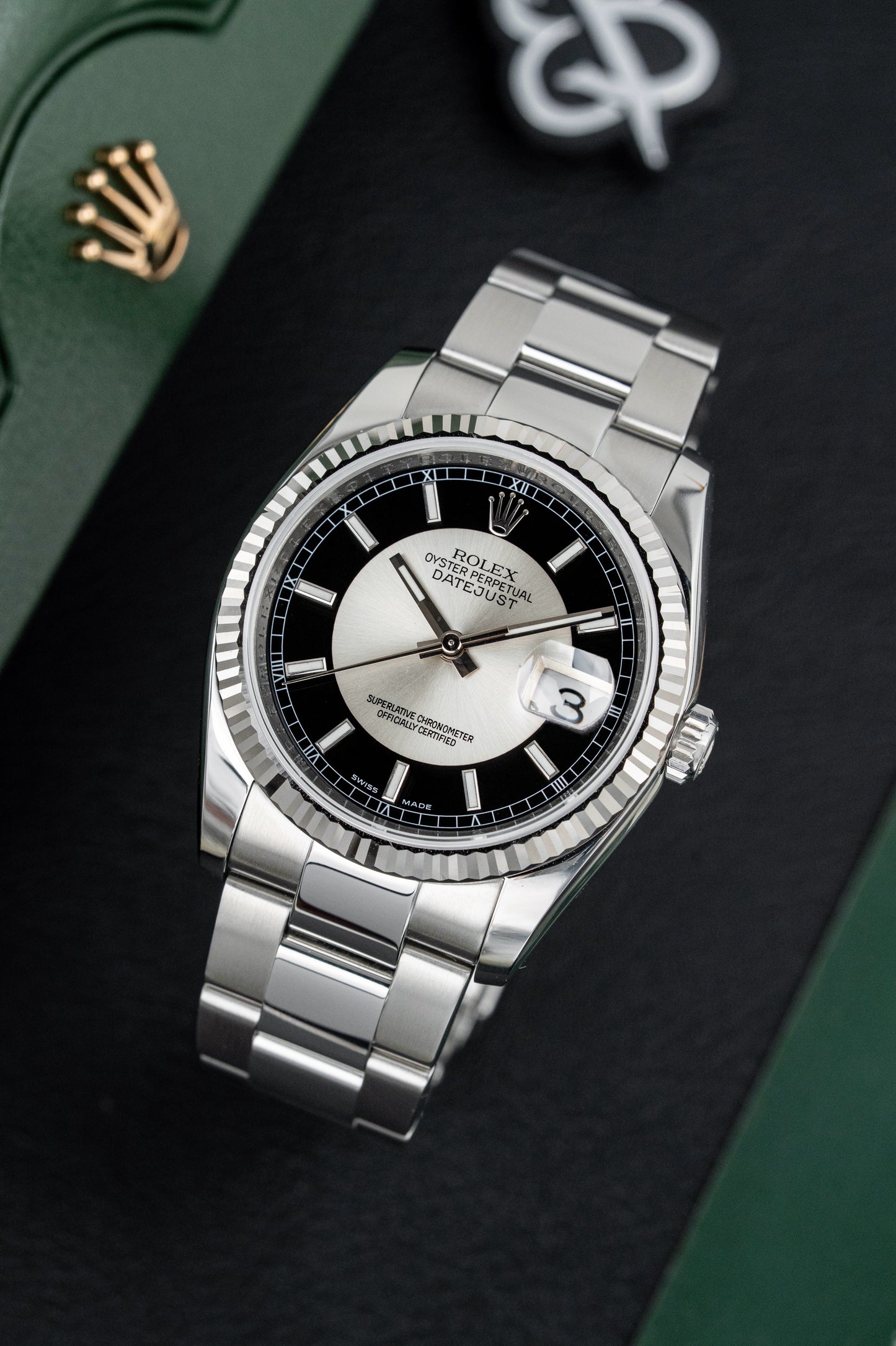 Rolex Datejust 36mm Tuxedo - Ref. 116234