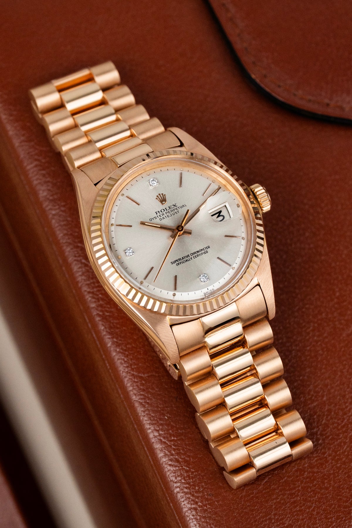 Rolex Datejust 36mm Rose Gold - Ref. 1601