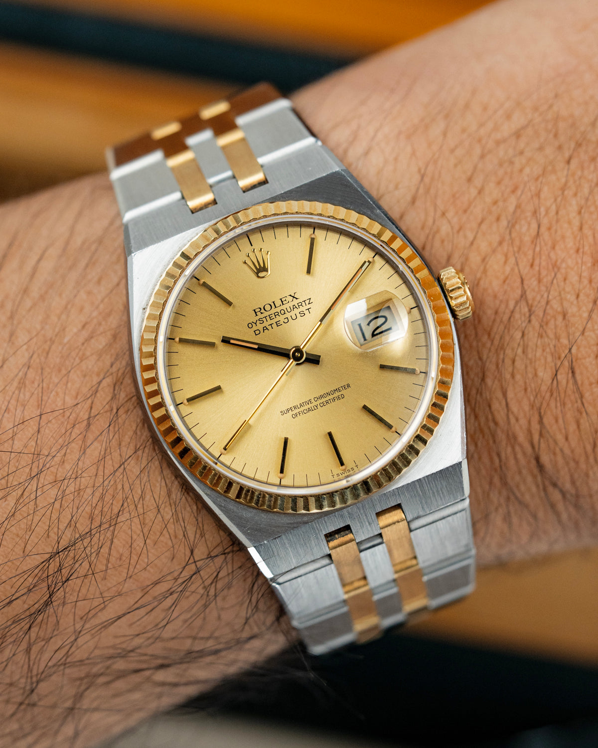 Rolex Datejust Oysterquartz 36mm - Ref. 17013