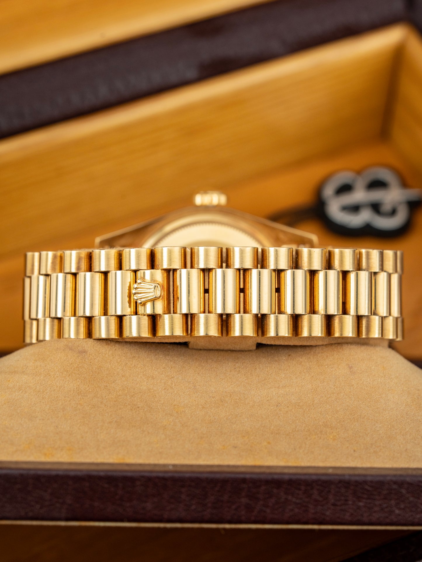 Rolex Day-Date Sapphire Baguette - Ref. 18038