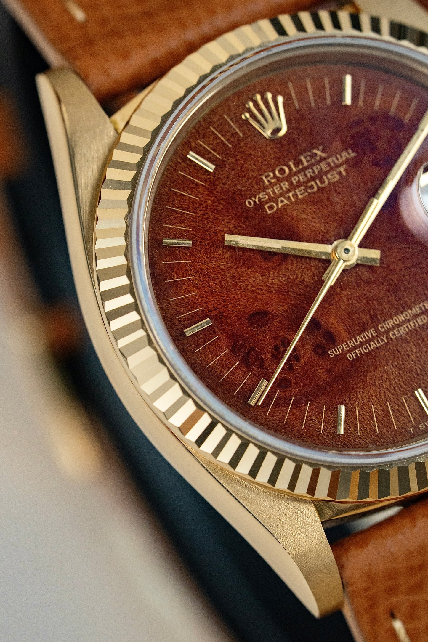 Rolex Datejust 36mm Burlwood Dial - Ref. 16018