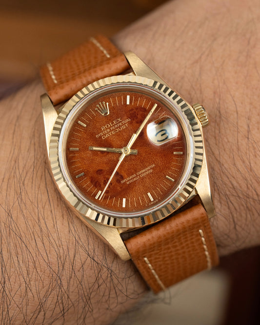 Rolex Datejust 36mm Burlwood Dial - Ref. 16018