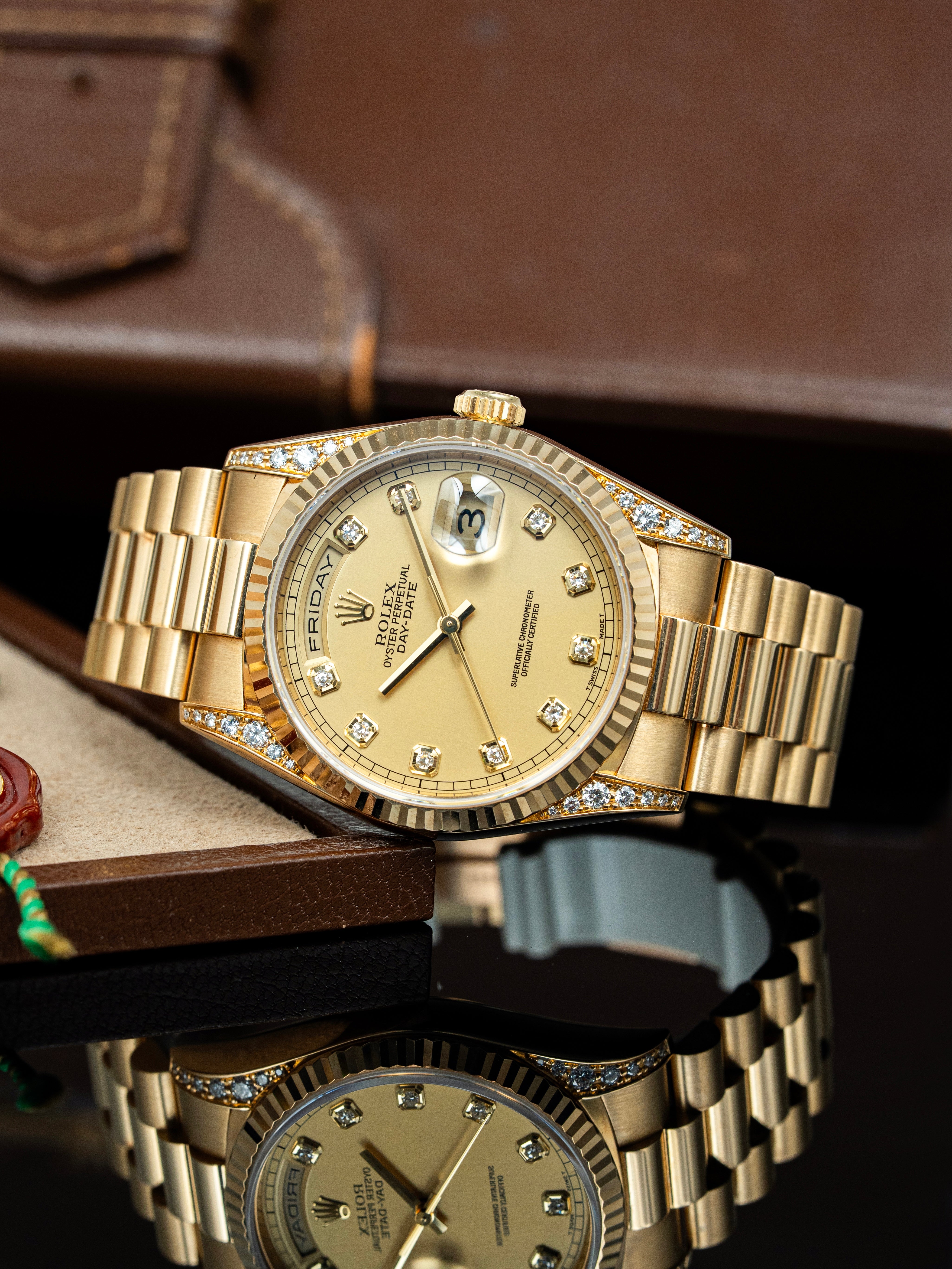 Rolex Day-Date 36mm - Ref. 18338 – Brothers & Bezels UAE