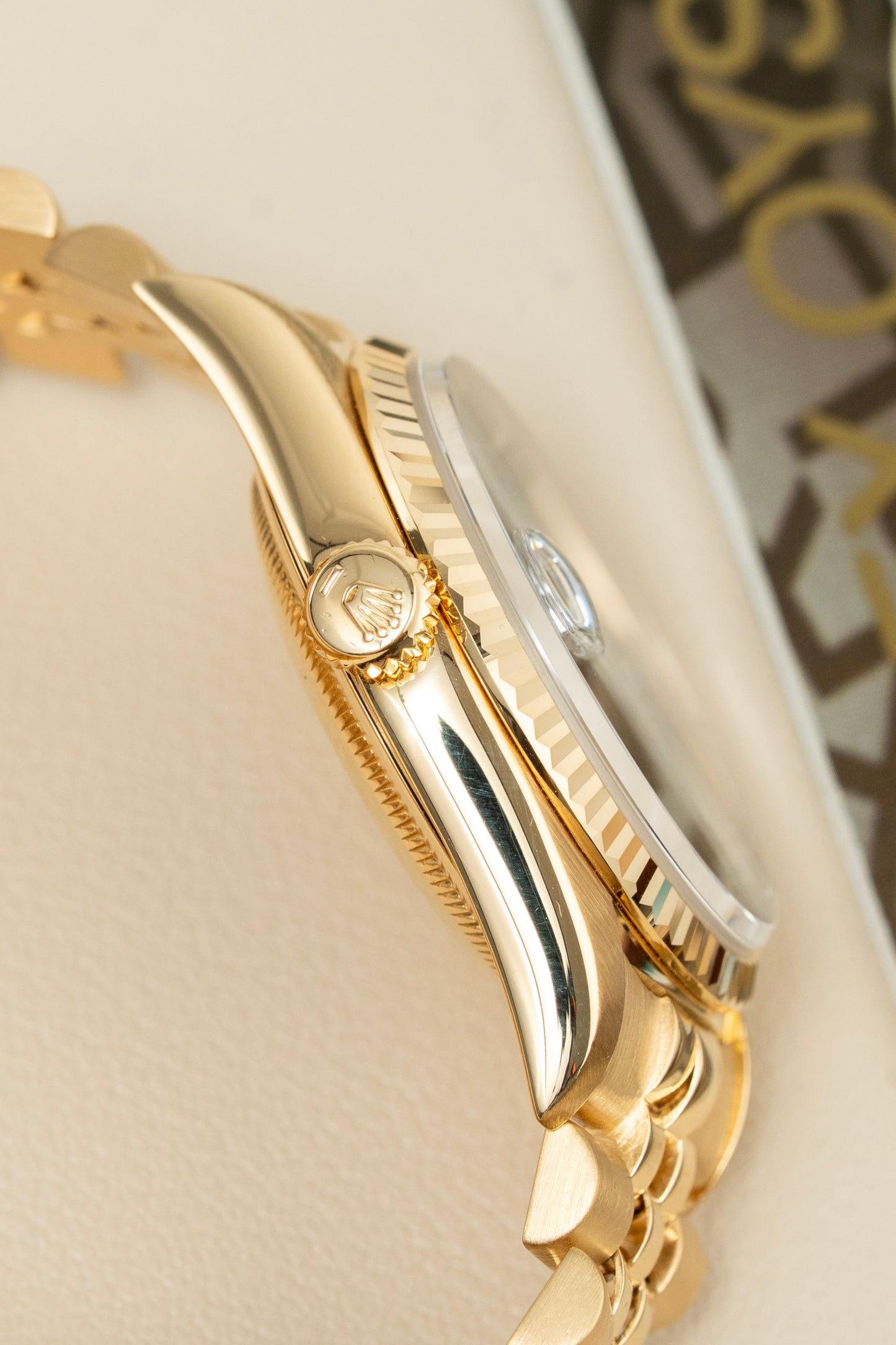 Rolex Datejust 36mm Onyx Stone Dial - Ref. 16238