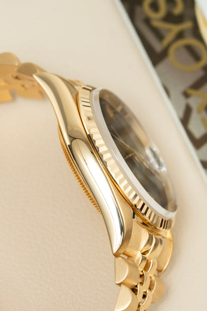 Rolex Datejust 36mm Onyx Stone Dial - Ref. 16238