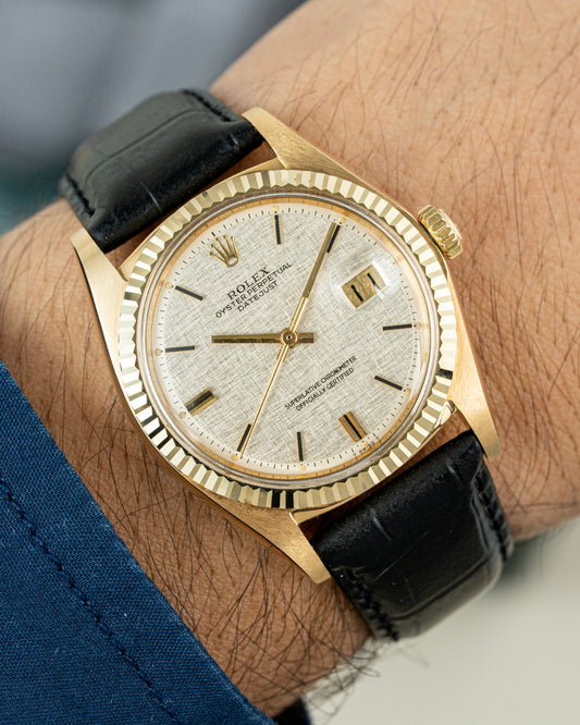 Rolex Datejust 36mm 18k Yellow Gold - Ref. 1601