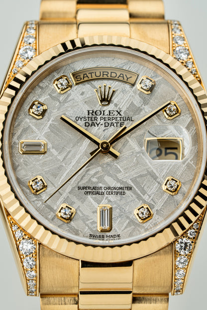 Rolex Day-Date 36mm Rare Meteorite Dial - Ref. 118338