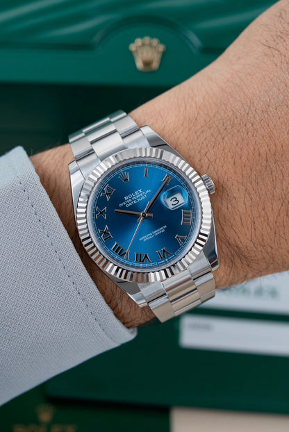 Rolex Datejust 41mm Azzurro