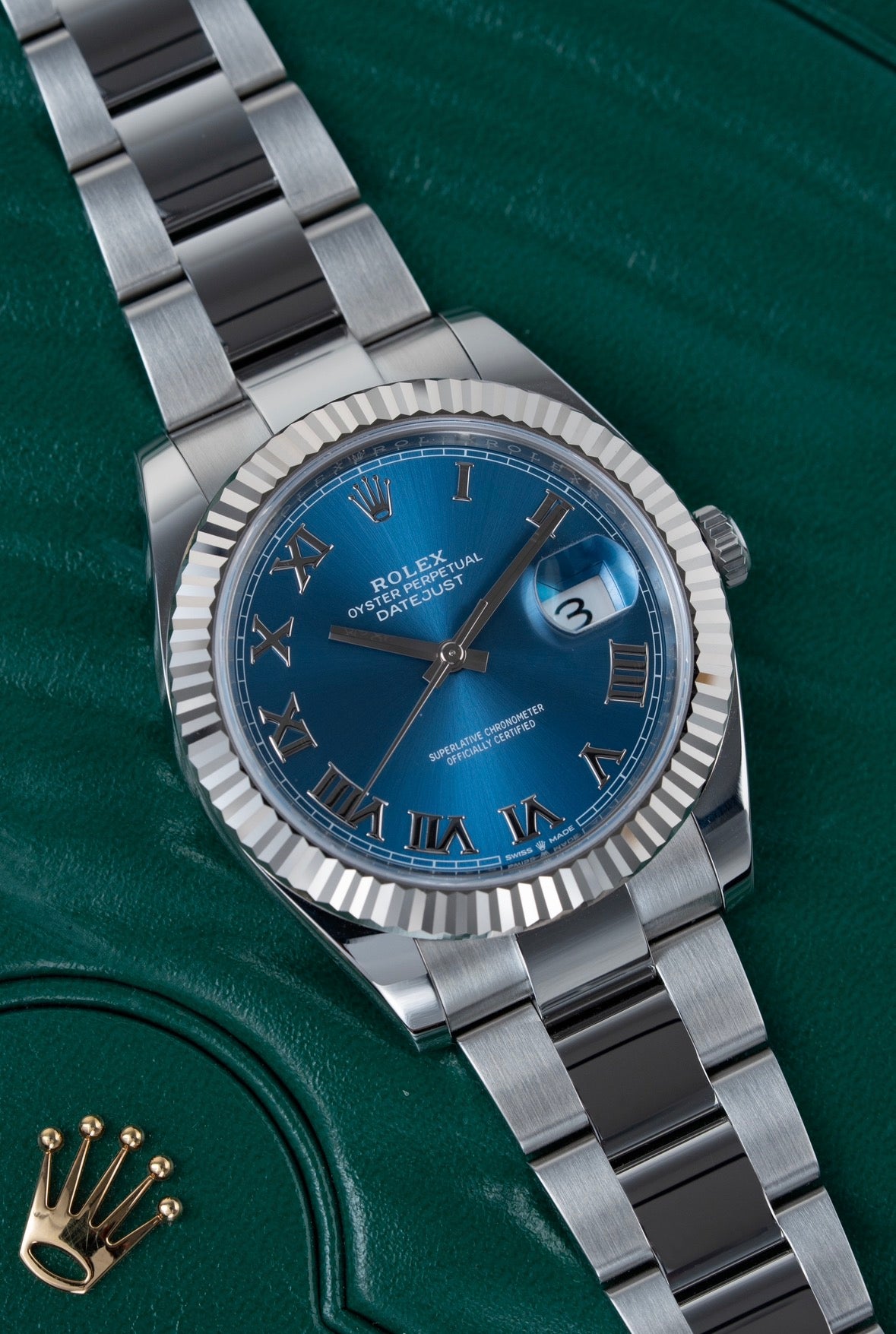 Rolex Datejust 41mm Azzurro