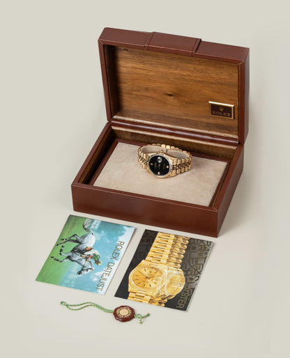 Rolex Datejust 36mm Onyx Stone Dial - Ref. 16238