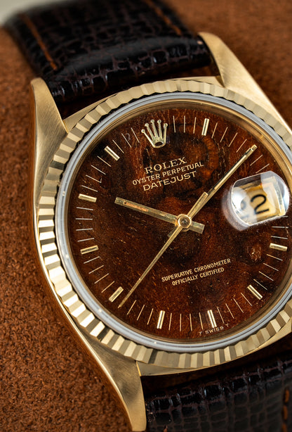 Rolex Datejust 36mm Wood Dial - Ref. 16018