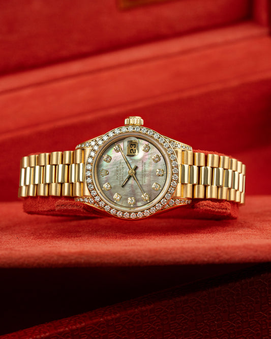 Rolex Lady-Datejust 26mm Tahitian Mother of Pearl - Ref. 69158