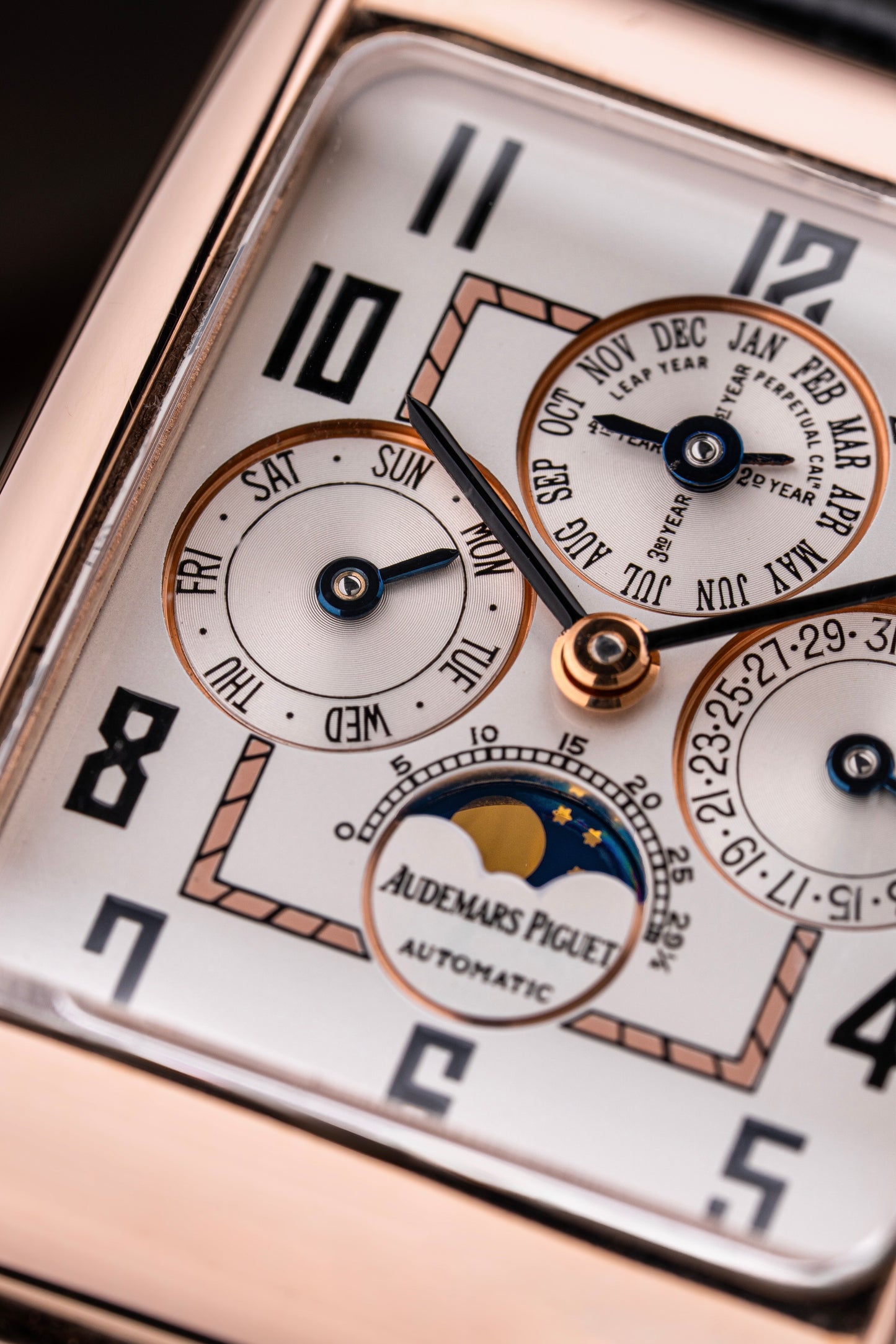 Audemars Piguet Edward Piguet Quantieme Perpetual 18k Rose Gold - Ref. 25799OR