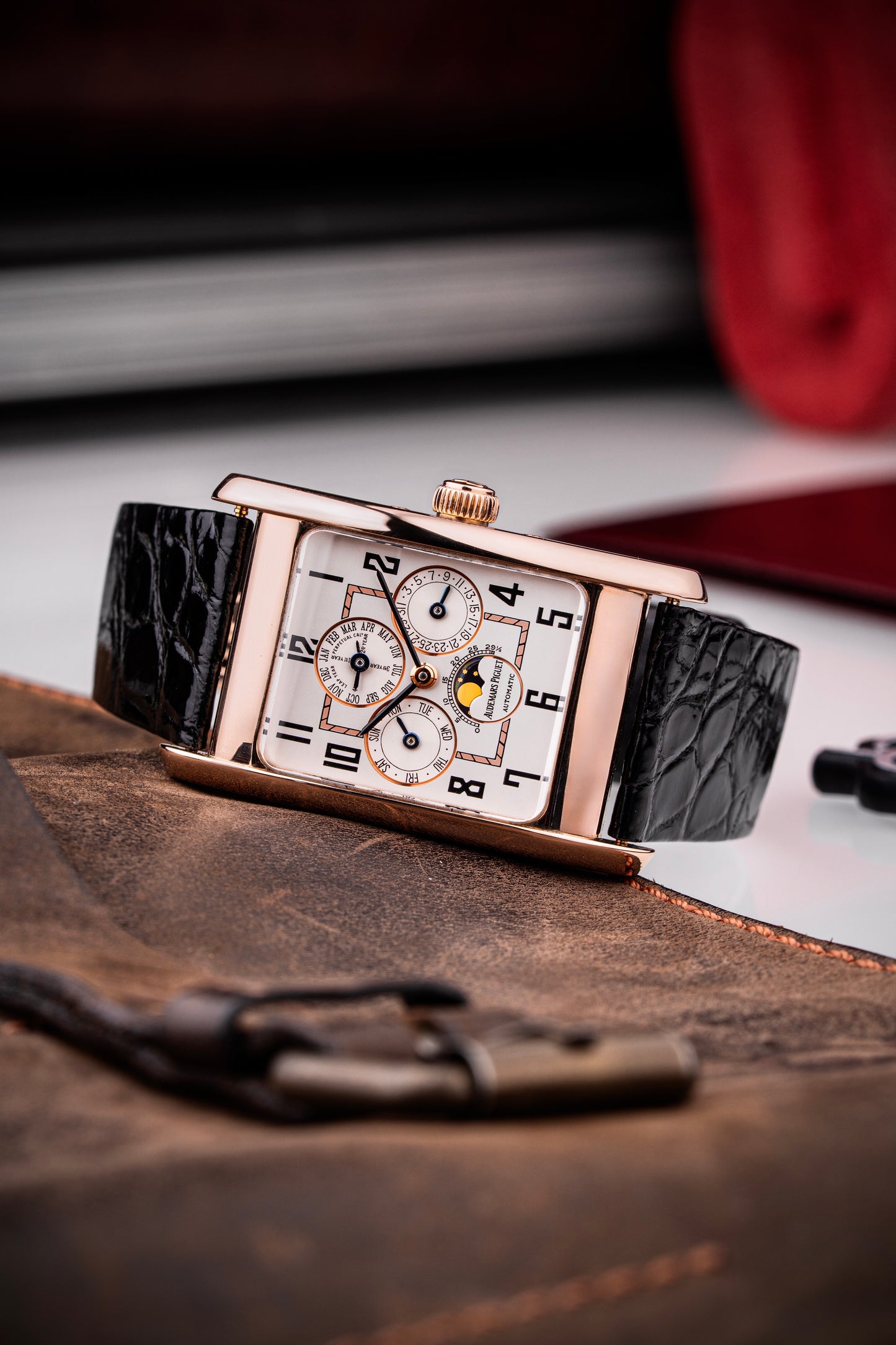 Audemars Piguet Edward Piguet Quantieme Perpetual 18k Rose Gold - Ref. 25799OR