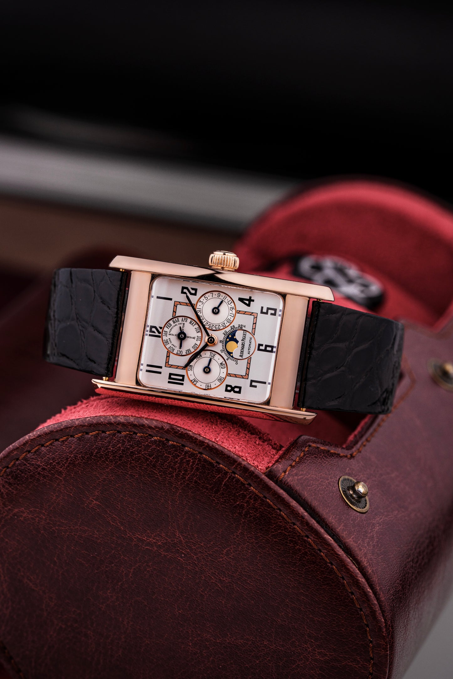 Audemars Piguet Edward Piguet Quantieme Perpetual 18k Rose Gold - Ref. 25799OR