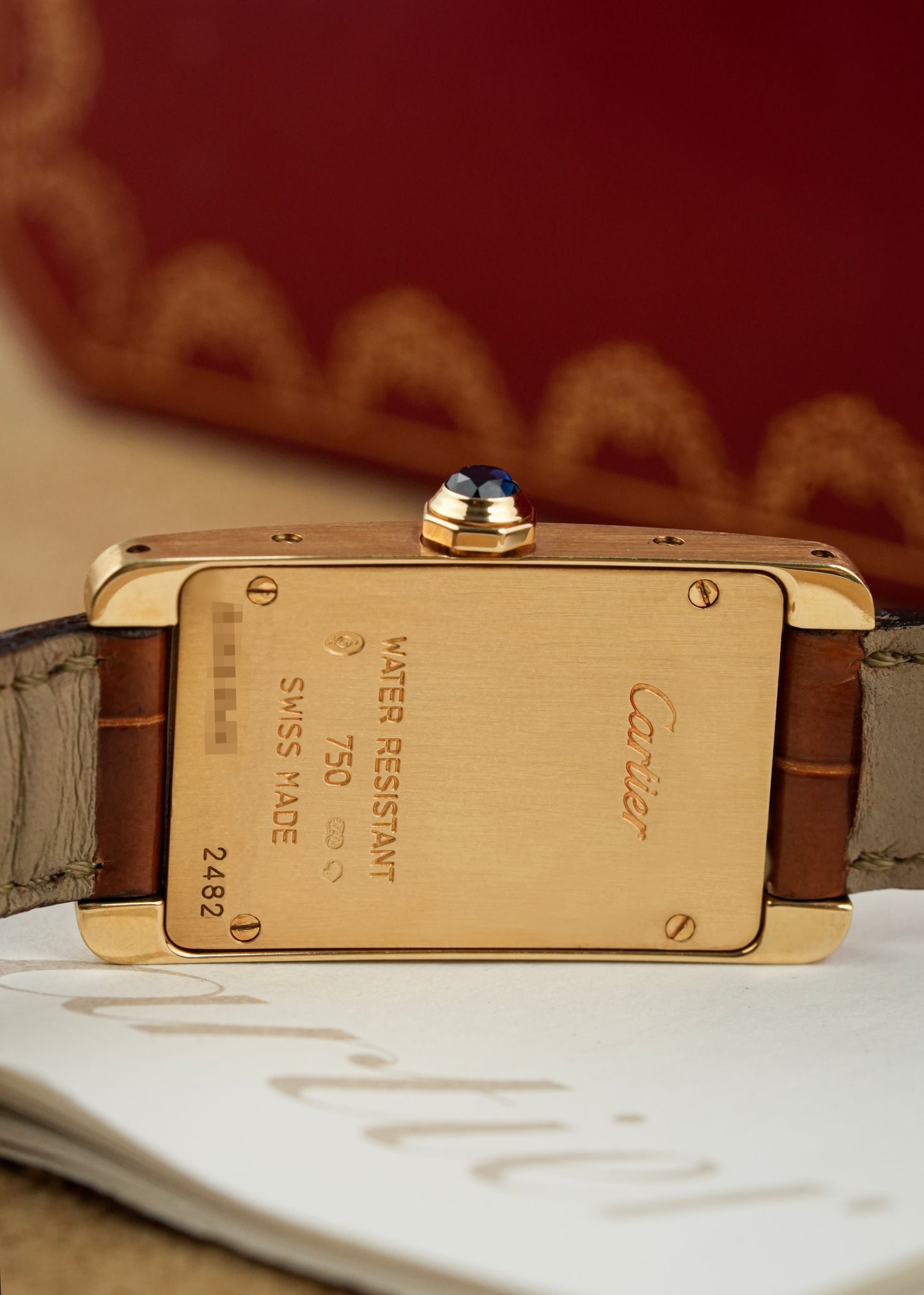 Cartier Tank Américaine Ladies - Ref. 2482