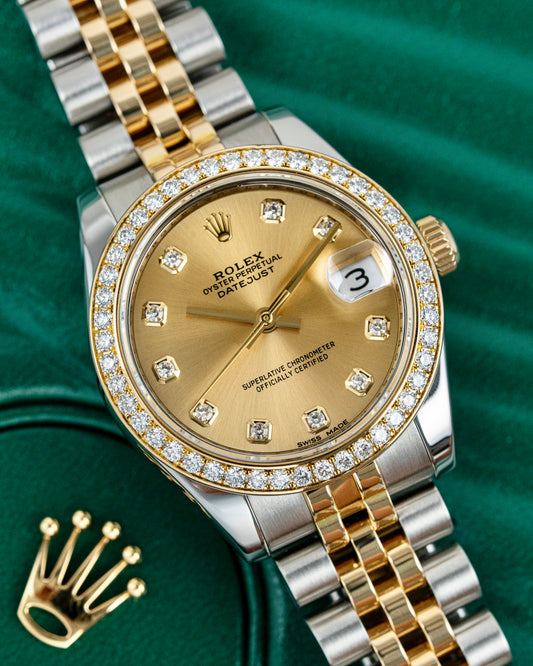 Rolex Datejust 31mm Factory Diamonds - Ref. 178383